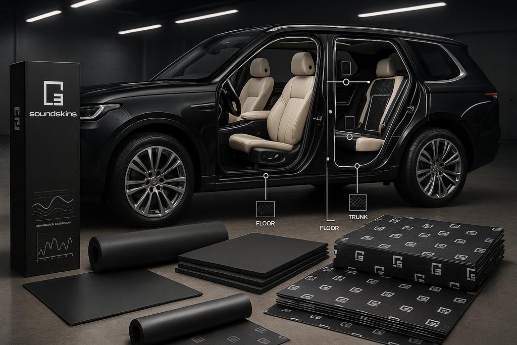 Best Soundproofing Options for Luxury SUVs