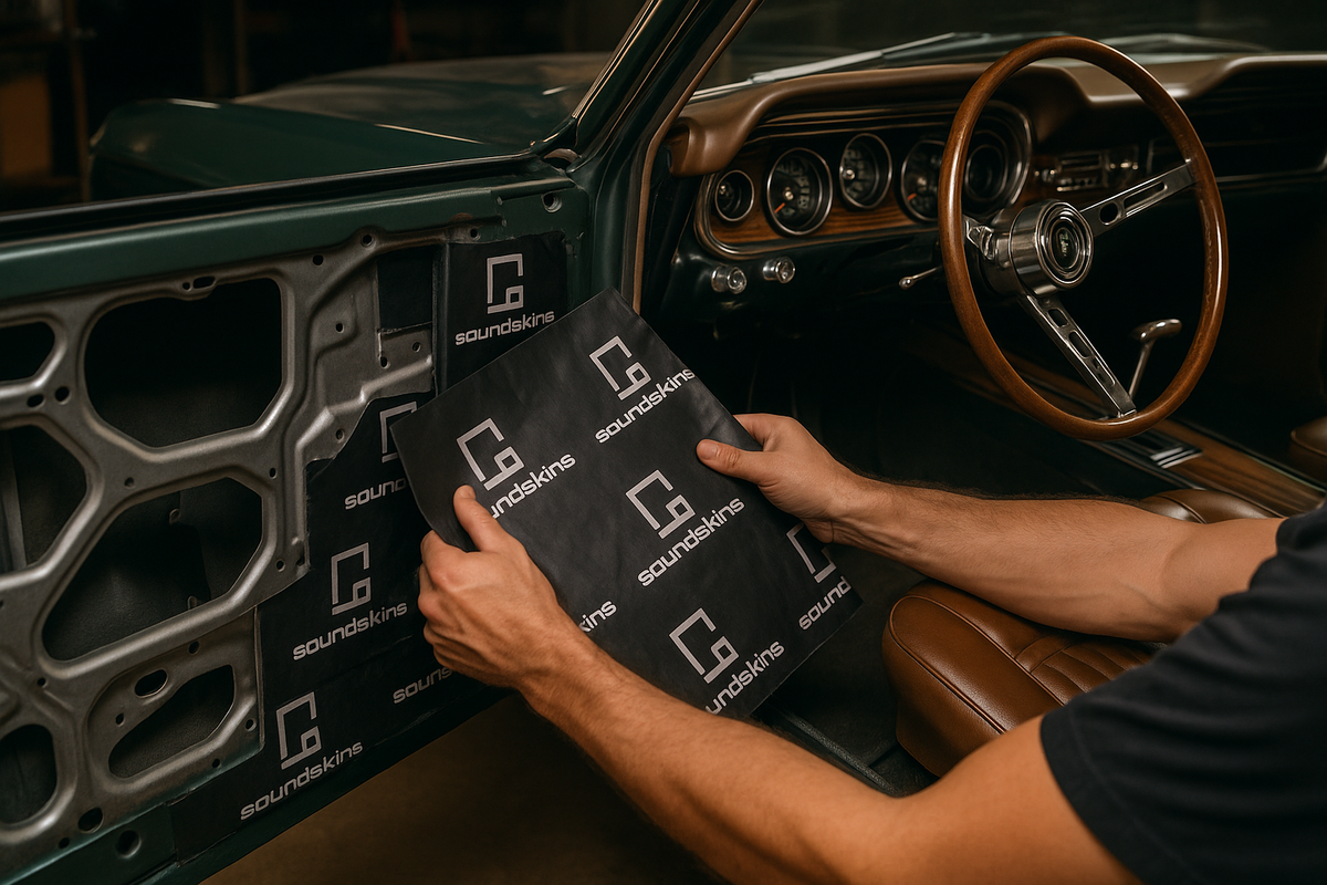 Soundproofing Classic Cars Without Ruining Authenticity – SoundSkins Global