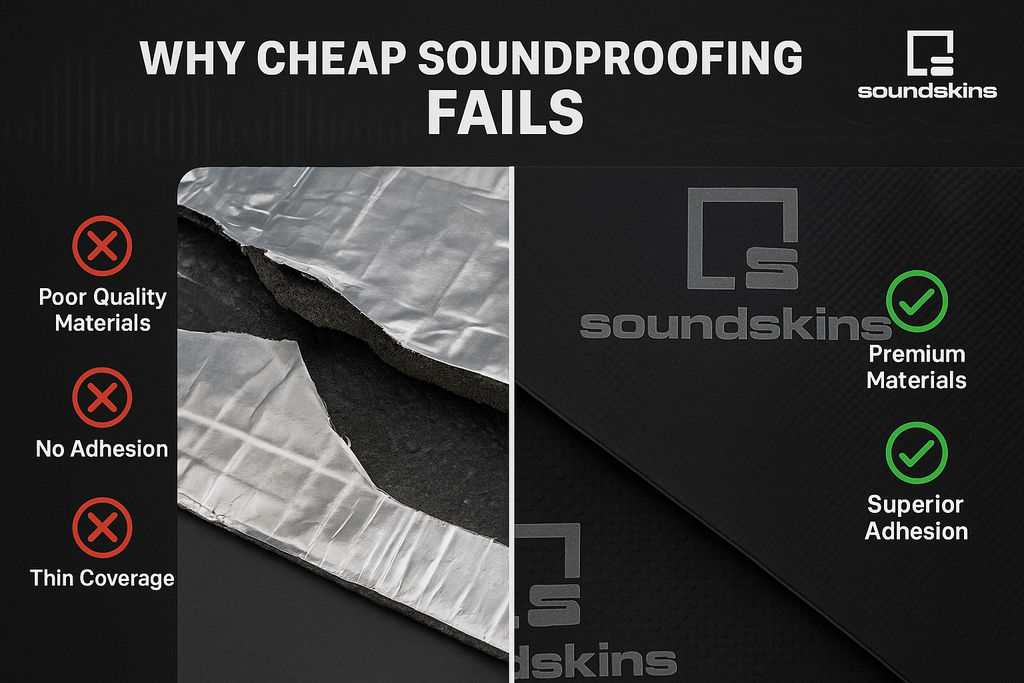 Why Cheap Soundproofing Fails: The Science of Density and Thickness