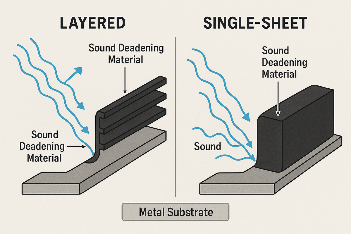 Layered vs. Single-Sheet Sound Deadening: Which is Better? – SoundSkins ...
