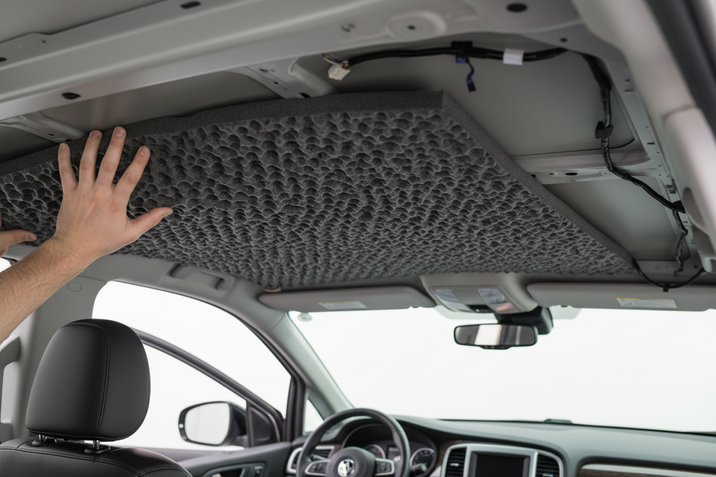Quiet Your Car Roof Fast with CCF Foam Sheets Today – SoundSkins Global