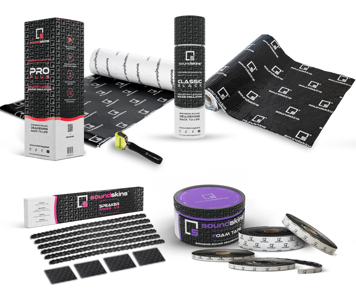 Premium Full Coverage Sound Deadening Kit | By SoundSkins Global