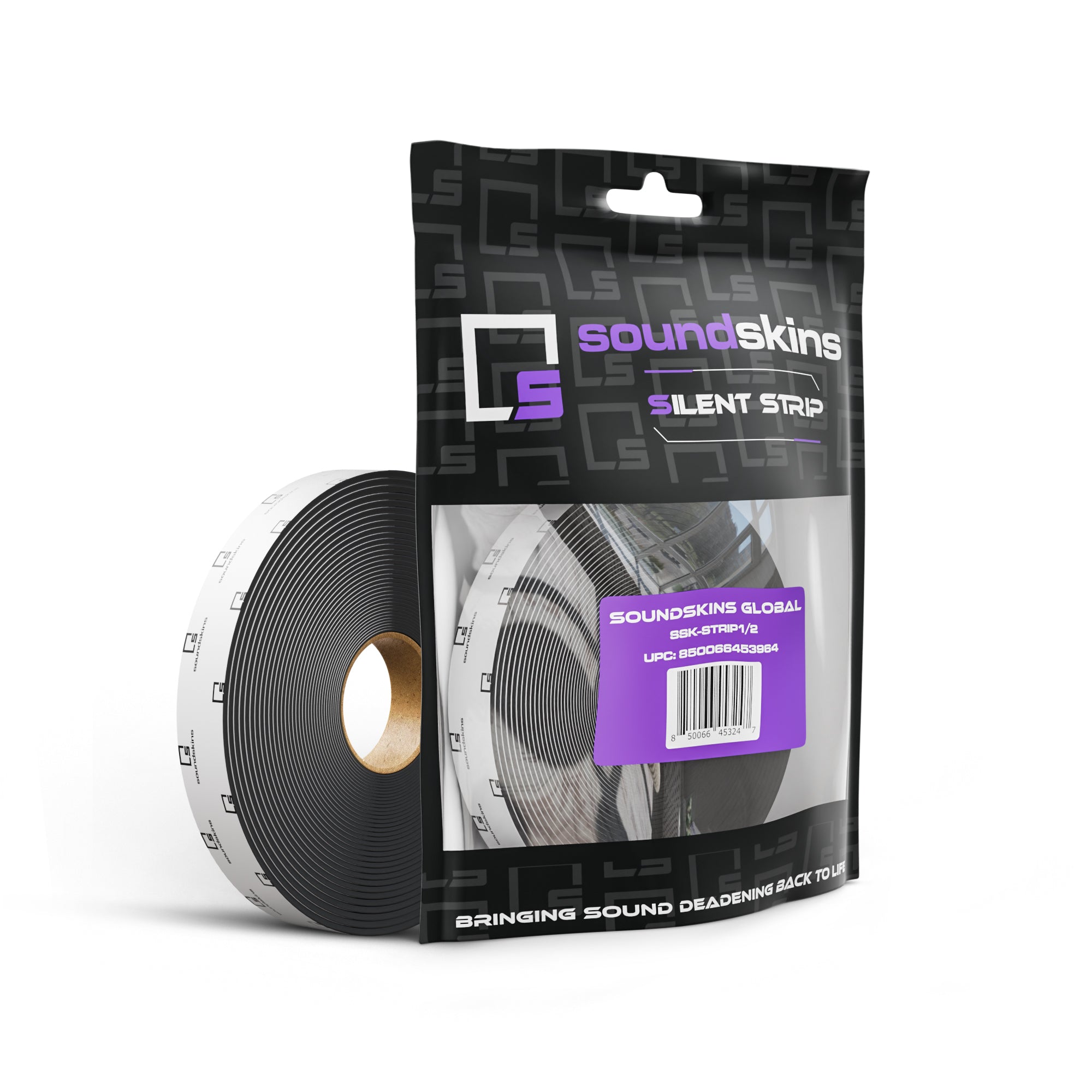SoundSkins Pro Car Sound Deadening Material - 11 Sq Ft Roll, 79 Mil Thick, Noise & Heat Reduction