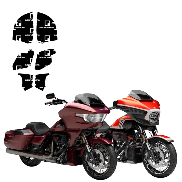 2024+ Harley Saddlebag Lid Dampening Kit | Speaker Lids