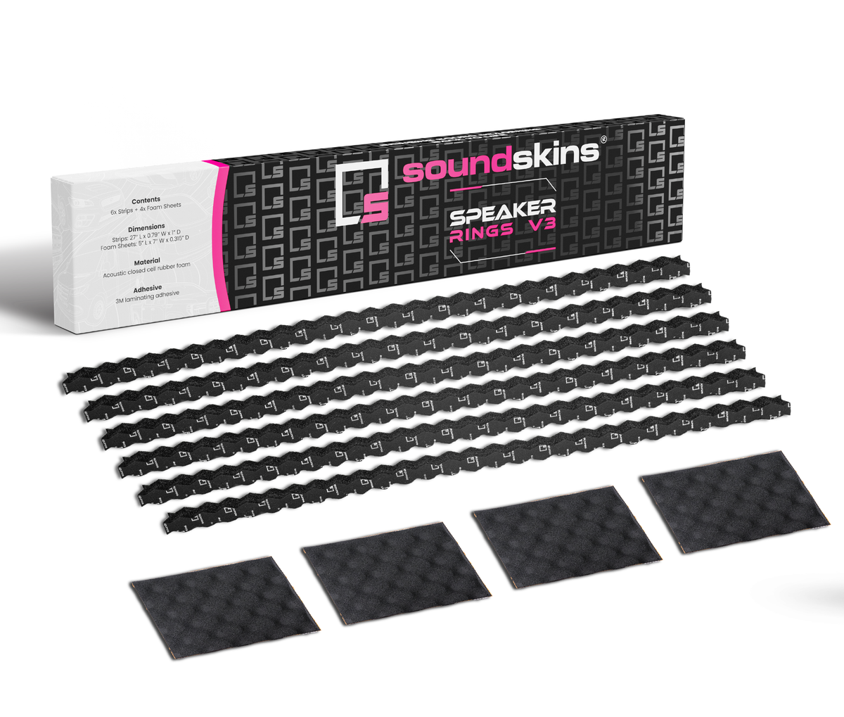 SoundSkins Rings v3 Speaker Enhancer Kit SoundSkins Global