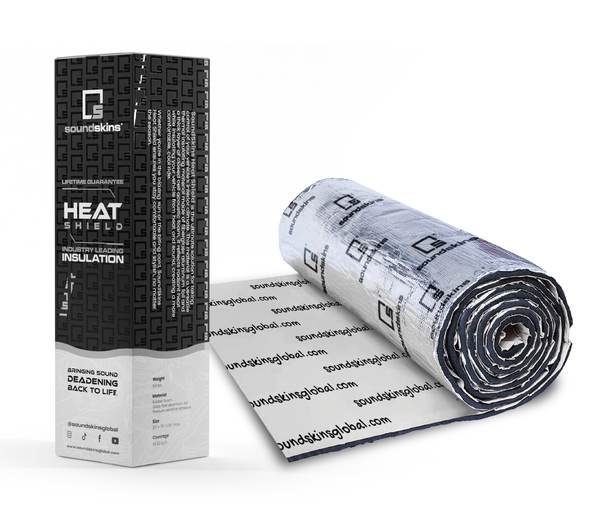 AES 100sqft Van Truck Insulation - Thermal Sound Deadener For Automotive Heat & Noise