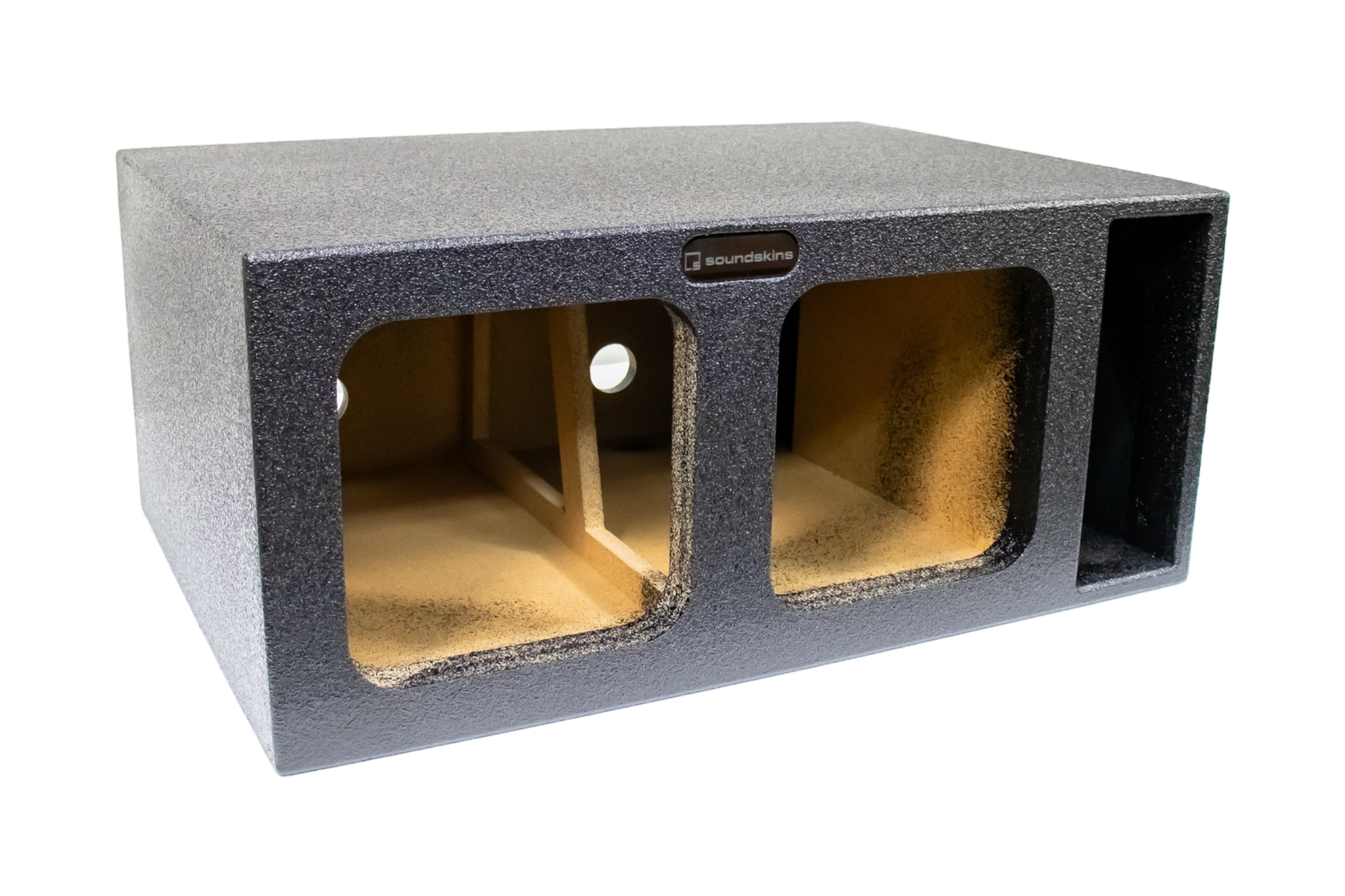 S*R様 【新品未開封正規品テープ付き】DUAL EVOLUTION3ボックス Dual 12 SPL Subwoofer Box Front Fire Ported Enclosure – SoundSkins