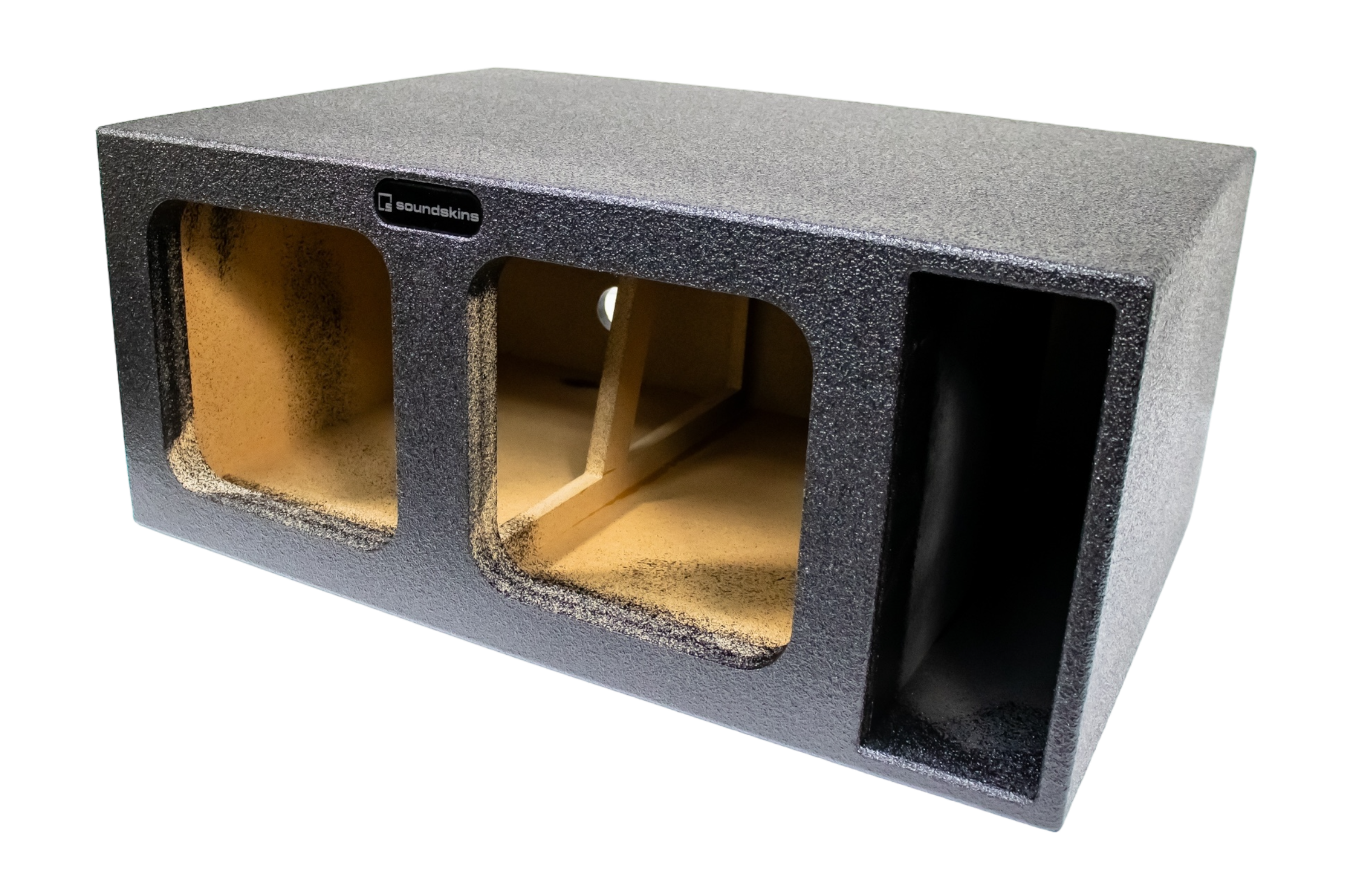 SoundSkins Dual 10″ Ported XL SPL Subwoofer Box – USA Made SoundSkins Dual 10″ Ported XL SPL Subwoofer Box – USA Made
