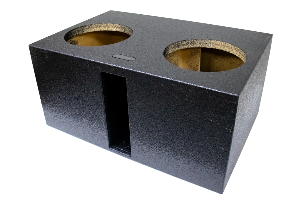 dual 12 ported subwoofer box