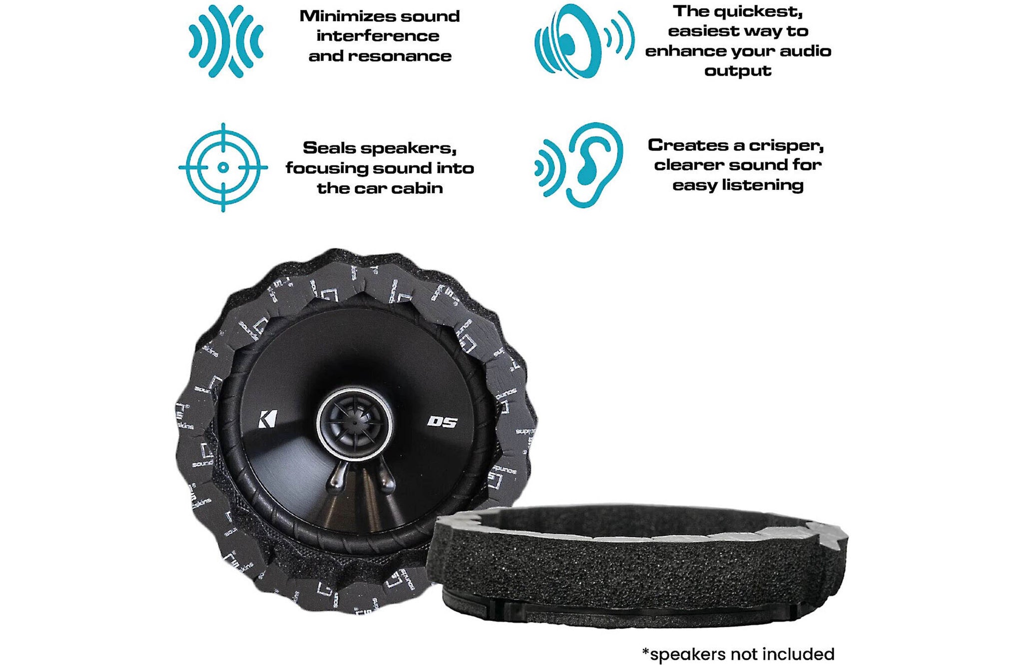 Soundskins x Crutchfield | SSK-SEK Speaker Enhancement Kit