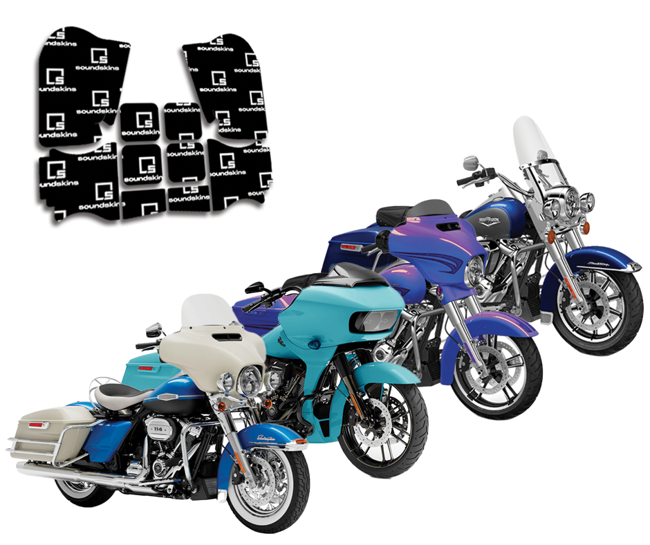 Saddlebag Speaker Lid Kit for Harley Davidson Touring Models | 2014+