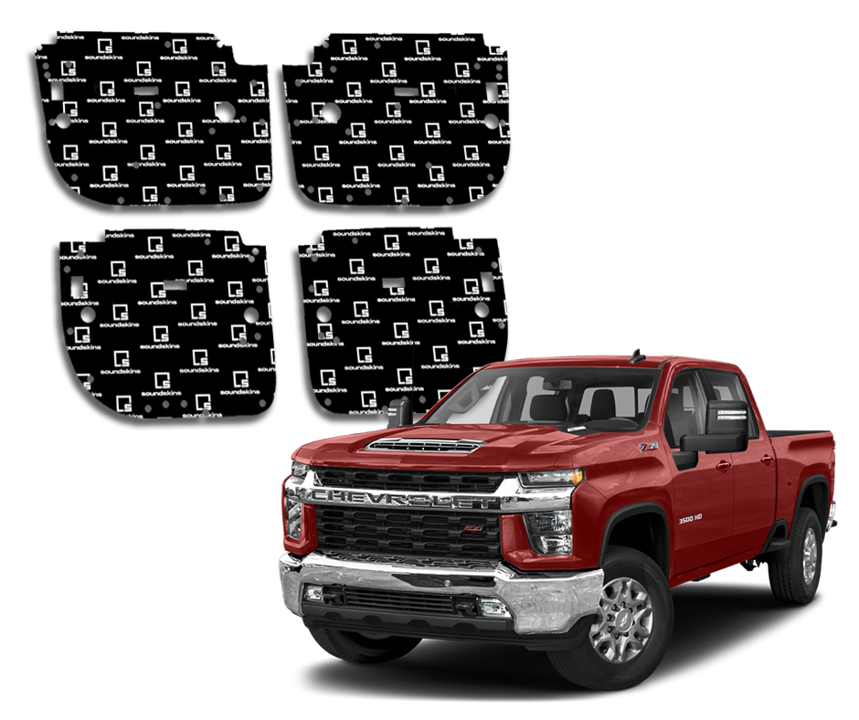 Chevy Silverado HD 4-Door Template Kit | 2020+